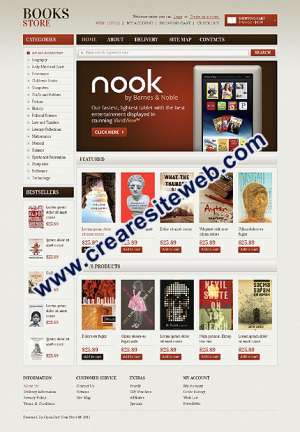 Creare site web - magazin online la cheie