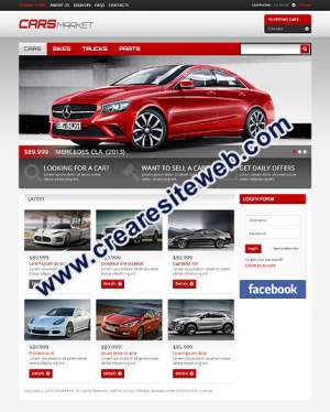 Creare site web - magazin online la cheie