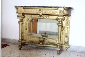 oglinda veche stil rococo