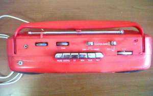 Radiocasetofon recorder stereo: AM/FM/SW,    marca Pawan.
