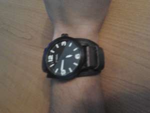 Ceas  fossil genuine leather jr-1366