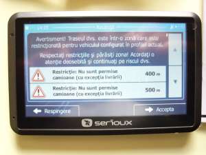GPS- uri camion,   autocar,   turism 7 - 5 si 4,   3 inch