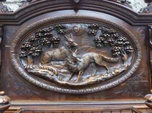 SALON DE VANATOARE HENRI II STEJAR 3000 EUROS