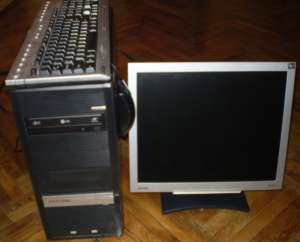vand sau schimb sistem complet nou cu monitor inclus