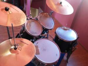 Tobe Sonor Force 505,    cu doua cinele (Black)