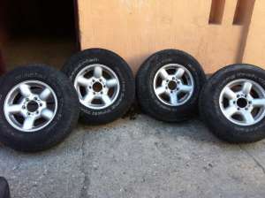 Vand set jante si anvelope 4x4 BF GOODRICH 245/75/R16 AT-uri