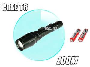 Lanterna profesionala POLICE XML-T6 ,  cree led , 1600 lumeni ,  5 moduri aprindere ,  zoom