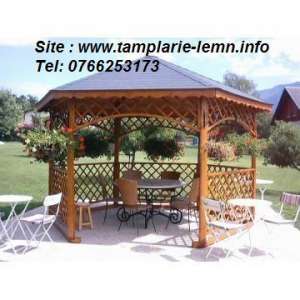 Casute pentru gradina din lemn,  pergole lemn,  foisoare lemn la comanda,  terase lemn,  mobilier