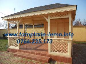 Casute pentru gradina din lemn,  pergole lemn,  foisoare lemn la comanda,  terase lemn,  mobilier