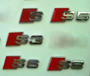 Vand Embleme Auto Audi S-line S3 S5 S6 S8, Quattro, Bmw