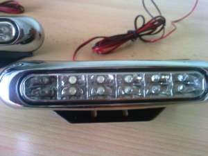Proiectoare LED 6x2 duble DRL tip lumini zi