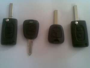 Vand carcase chei PEUGEOT si Citroen
