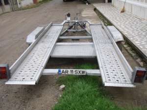 PLATFORMA BARTHAU TRANSPORT AUTO TRAILER  -- tel: 0748-764004