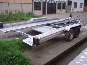PLATFORMA BARTHAU TRANSPORT AUTO TRAILER  -- tel: 0748-764004