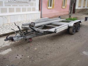 PLATFORMA BARTHAU TRANSPORT AUTO TRAILER  -- tel: 0748-764004