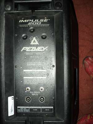 Vand 2 boxe Peavey 600W