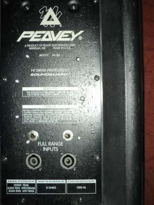 Vand 2 boxe Peavey 600W