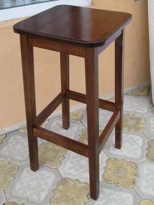 Scaun/taburet Inalt Lemn Masiv(fag) -- bar,  cafenea,  pub. Producator !