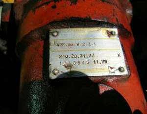 Hidromotor Hydromatik A2F55W2Z1 .
