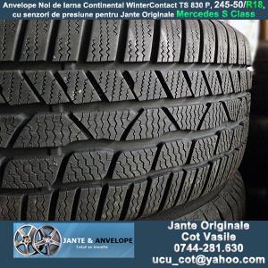 Jante Originale Mercedes S Class 2013 A 222 ca Noi pe 18 inch cu Anvelope de Iarna Continental Winte