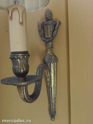 2 aplice bronz aurit stil Louis XVI