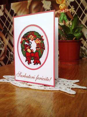 Felicitari handmade de Craciun