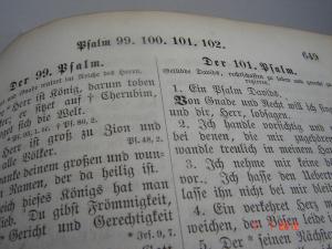 Biblie germana de colectie din anul 1869
