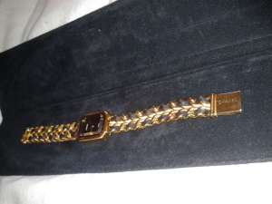 Ceas Channel Premier Edition 1987 de dame, placat cu aur!