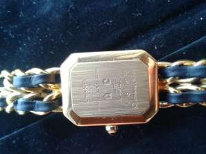 Ceas Channel Premier Edition 1987 de dame, placat cu aur!
