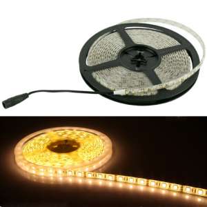 Banda LED flexibila,  rola 5m,  12V,  300 SMD,  IP65 Waterproof,  Autoadeziv