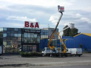 inchiriez nacela cu brat telescopic PRB Focsani