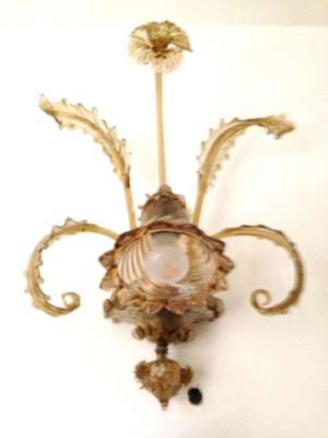 Lustra Murano antica + aplica