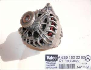SMART FOR FOUR 1.5 CDI ALTERNATOR VALEO  A6391500250