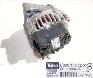 SMART FOR FOUR 1.5 CDI ALTERNATOR VALEO  A6391500250