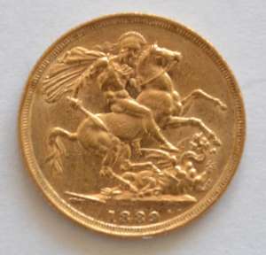 moneda aur regina victoria, 8 grame 22 carate, perfecta stare de conservare