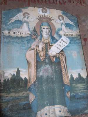 Icoana foarte veche pictura panza!