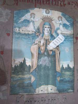 Icoana foarte veche pictura panza!