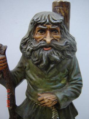 Bibelou ceramic lucrat manual din anul 1978