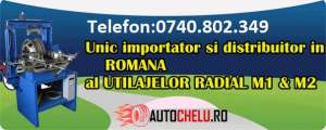 De Vanzare Maşina de �ndreptat jante prin roluire "RADIAL M1" - "RADIAL M2"
