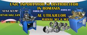 De Vanzare Maşina de �ndreptat jante prin roluire "RADIAL M1" - "RADIAL M2"