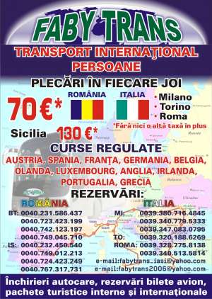 Inchiriere autocare/microbuze