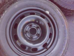 Jante Tabla Vw Golf Iv 14 Inch Anvelope Iarna 175 80 14 Aproape Noi Dot 0112
