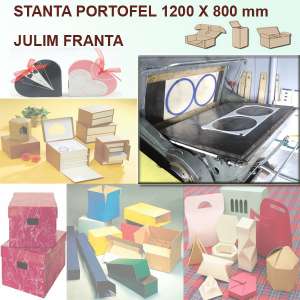 Stanta portofel 1200 x 800 Julim Franta motor 5, 5 KW Garantie 1 an