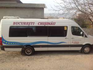 Transport pasageri Chisinau București prin Otopeni,  tur-retur ora 23:00 zilnic