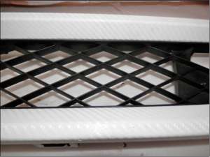 Smart ForTwo 451 grila masca fata efect carbon 2007-2013