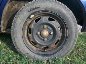 Set jante de tabla cu tot cu anvelope pentru Ford Fiesta