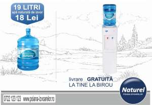Livram apa plata la 11litri si 19litri ! Gratuit !