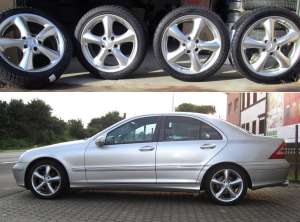 Jante Mercedes C Class CLK SLK 17