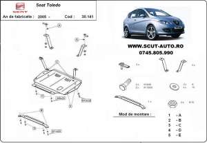 SCUT  METALIC  SEAT TOLEDO