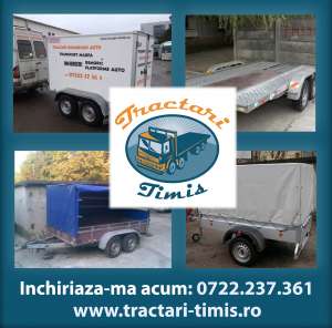 inchiriez remorci platforme auto